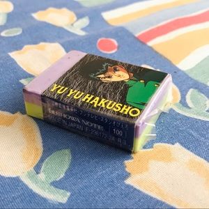 Yu Yu Hakusho Eraser Two Toned Purple Green Manga Anime Japan